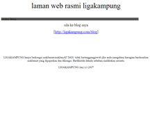 Tablet Screenshot of ligakampung.com